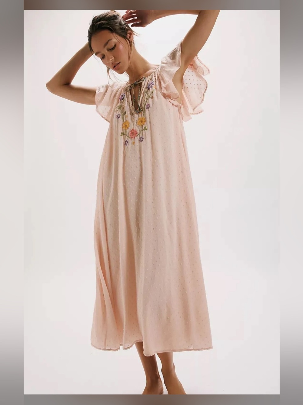 NWT Free People Savanna Midi Dress